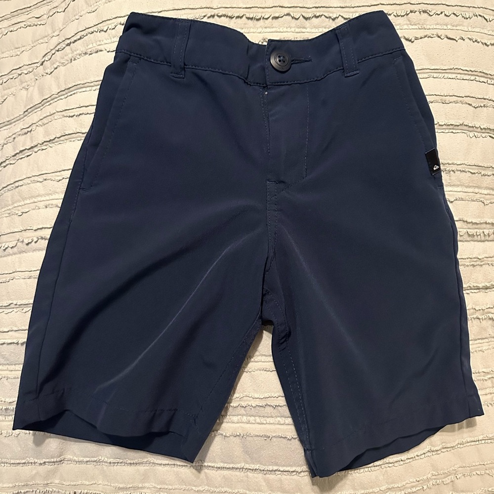 Boys Navy Blue Quiksilver Shorts